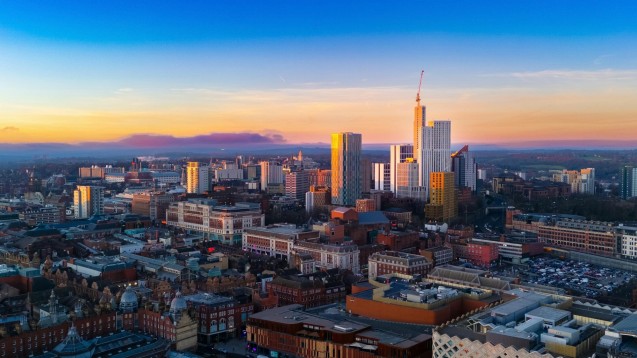 Leeds skyline